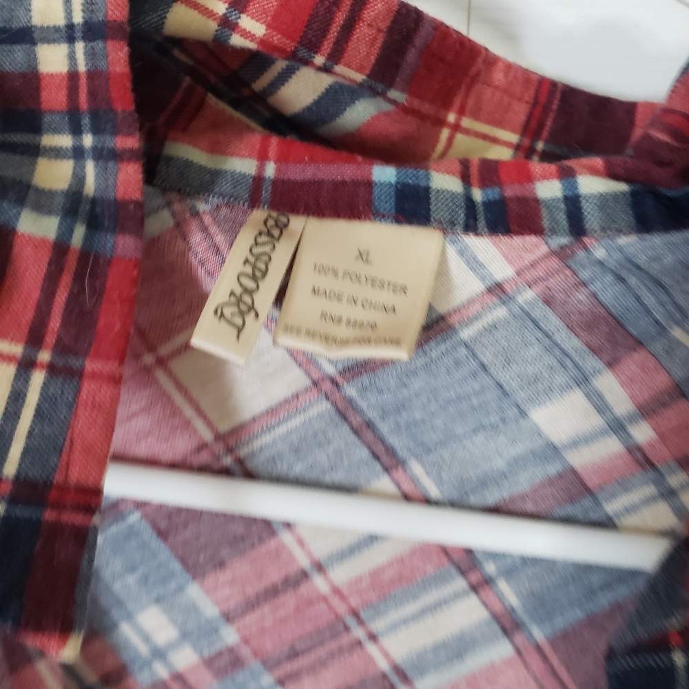 Plaid button down - Picture 3 of 4